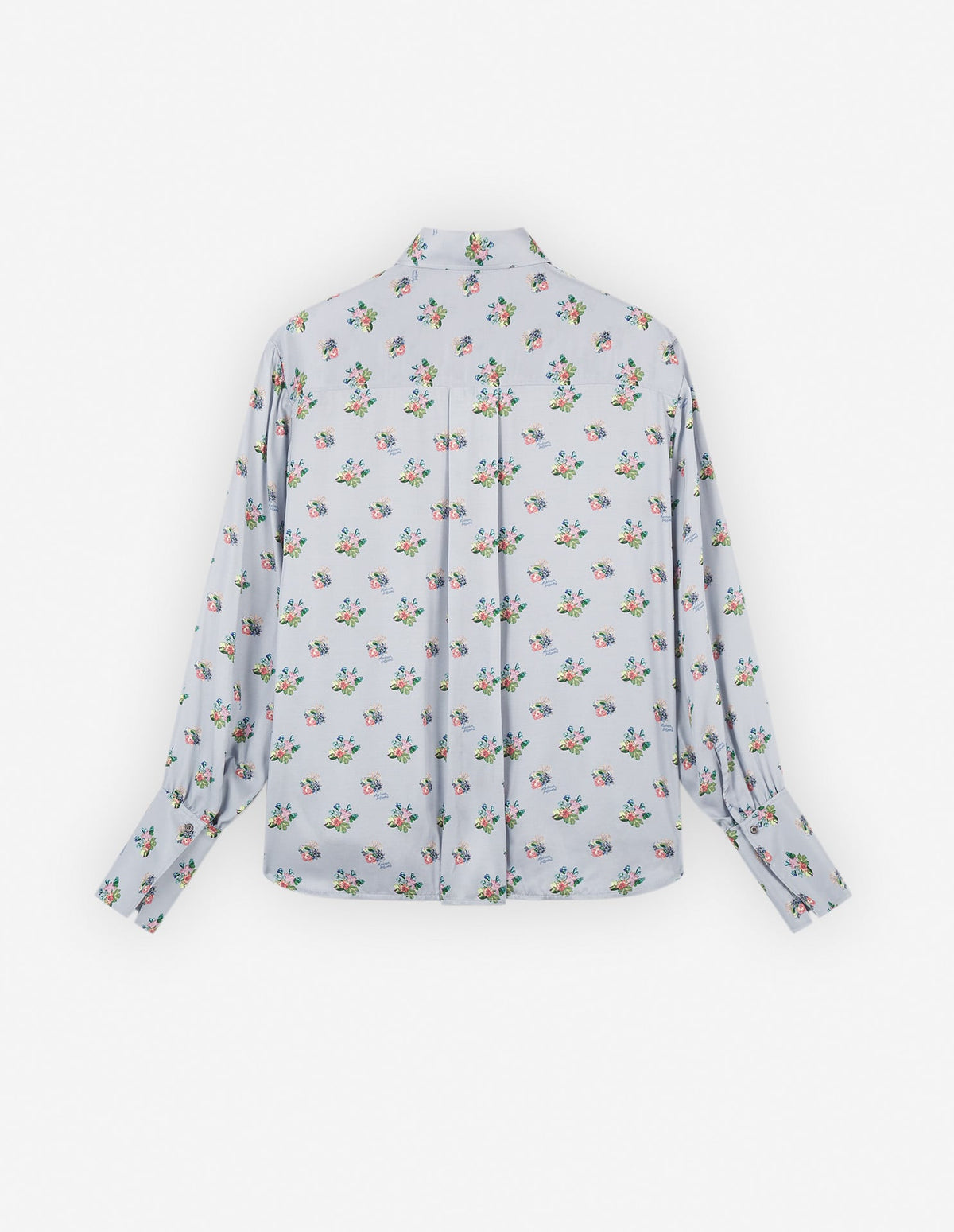  BOXY SHIRT WITH CONCEALED PLACKET IN FLORAL PRINT