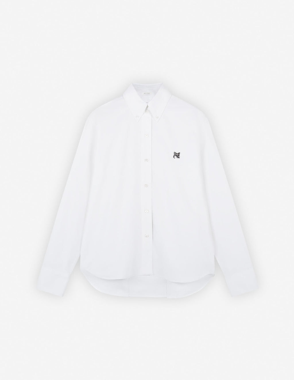  BUTTON DOWN CLASSIC SHIRT WITH GREY FOX HEAD PATCH