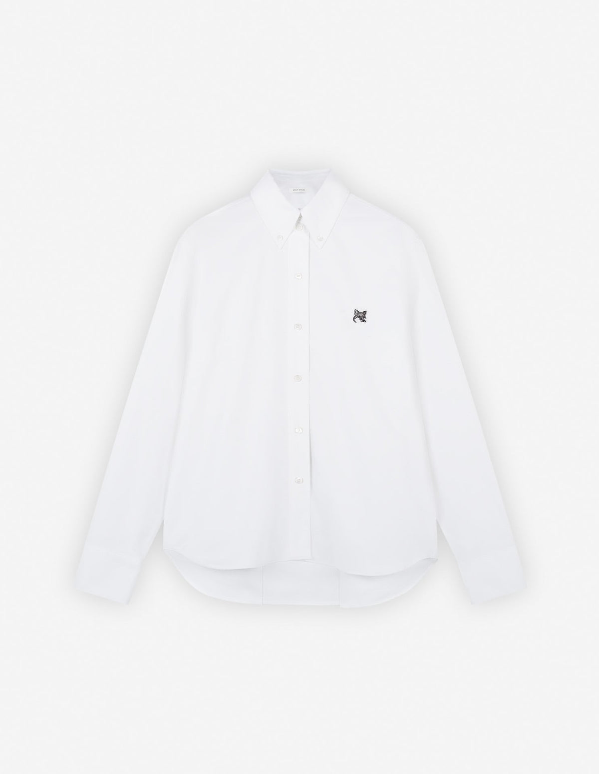  BUTTON DOWN CLASSIC SHIRT WITH GREY FOX HEAD PATCH