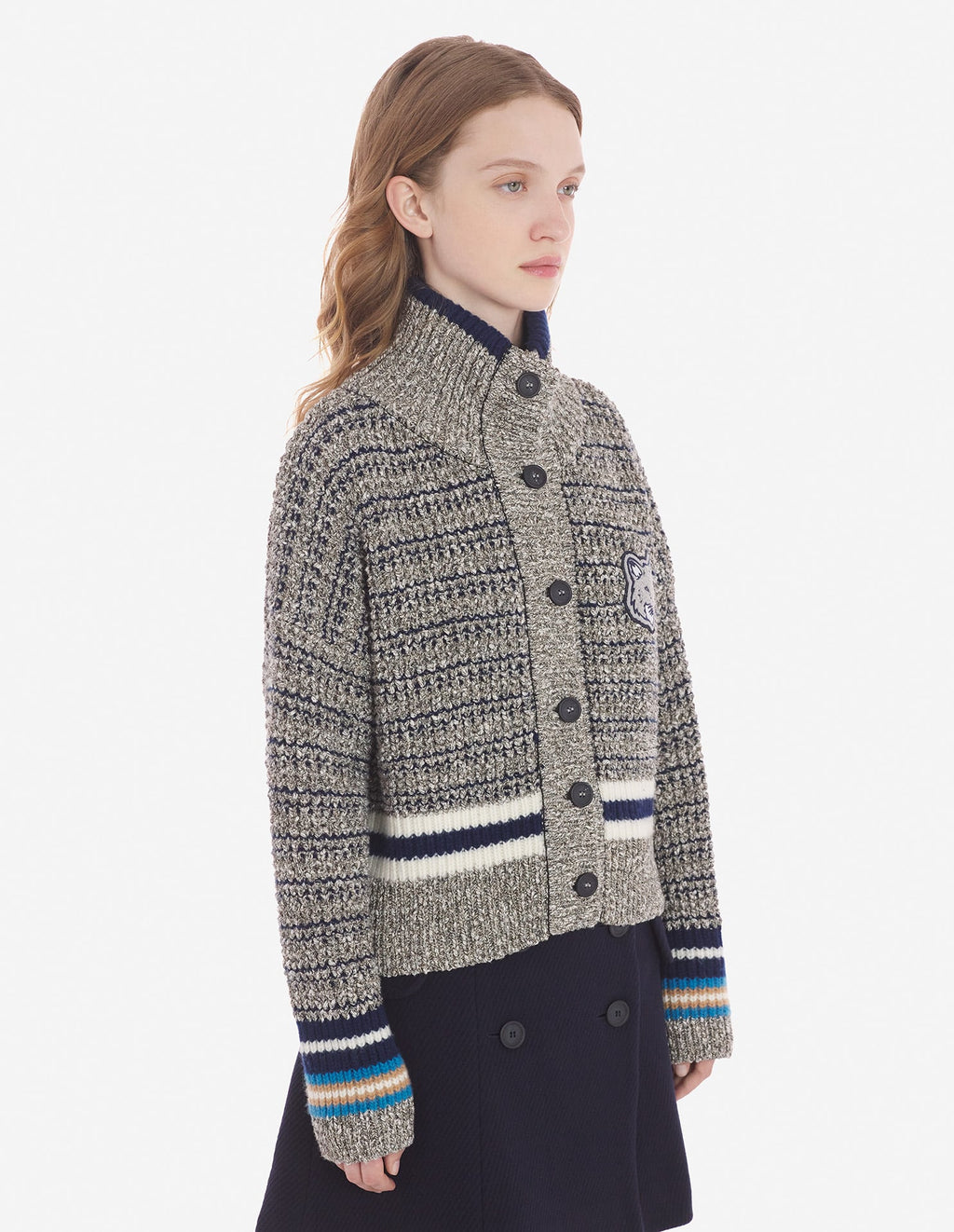  BOLD FOX HEAD CRAFTY CARDIGAN