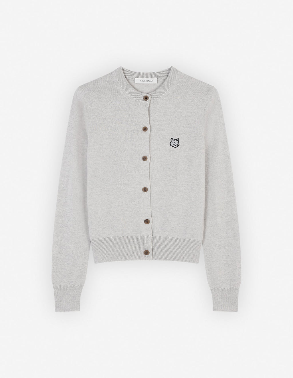  BOLD FOX HEAD PATCH REGULAR CARDIGAN