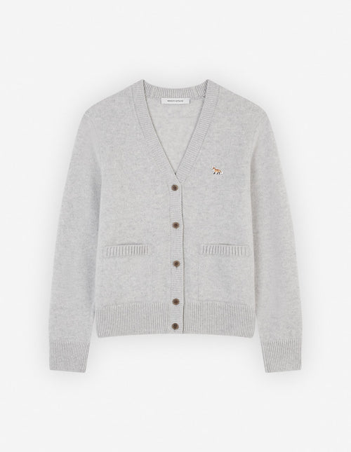  BABY FOX PATCH BOXY CARDIGAN