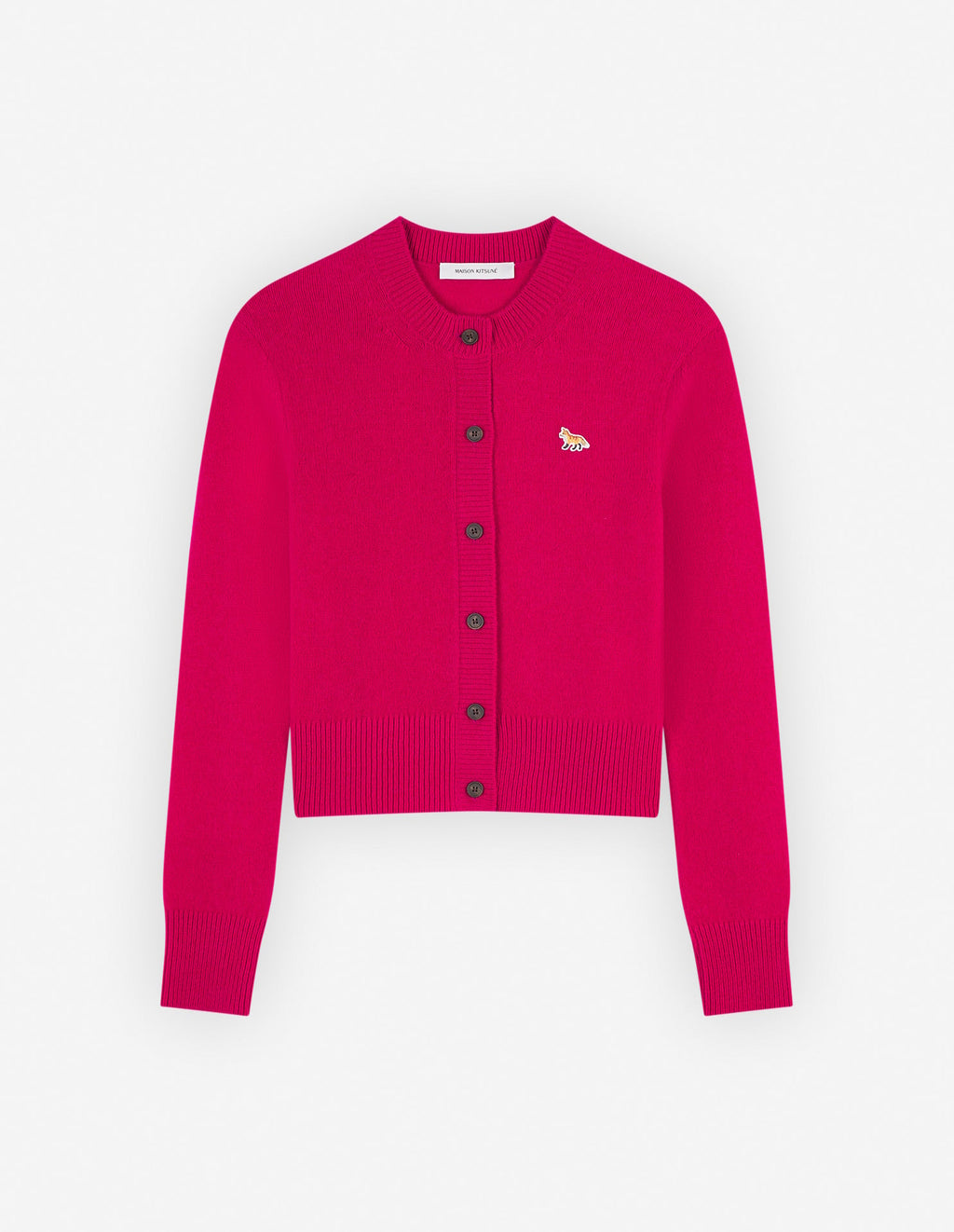  BABY FOX PATCH FITTED CARDIGAN