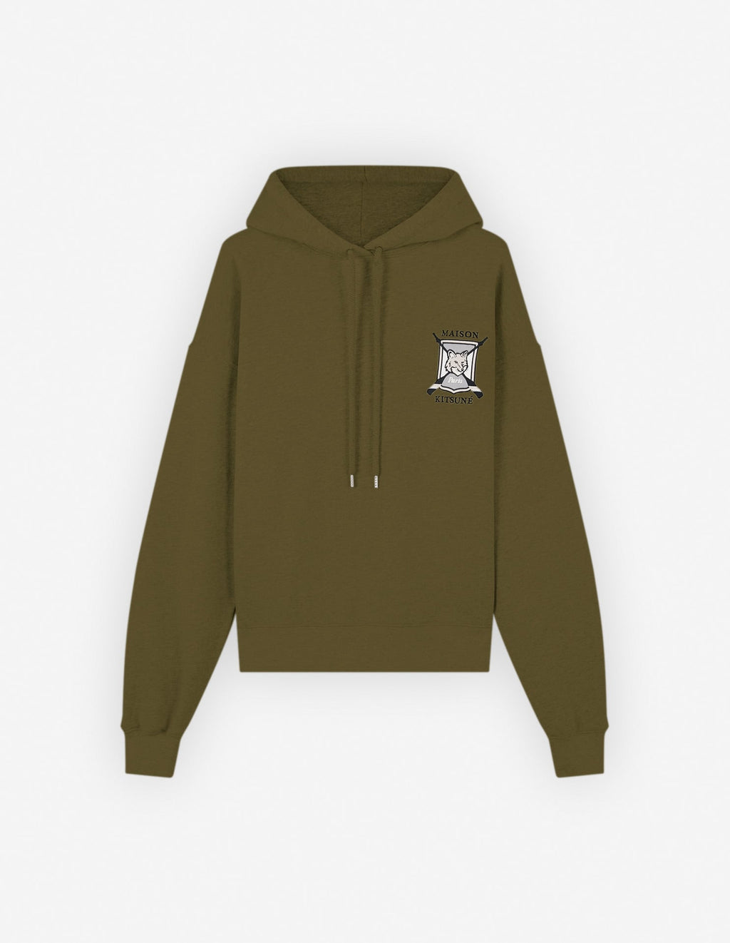  COLLEGE FOX EMBROIDERED COMFORT HOODIE