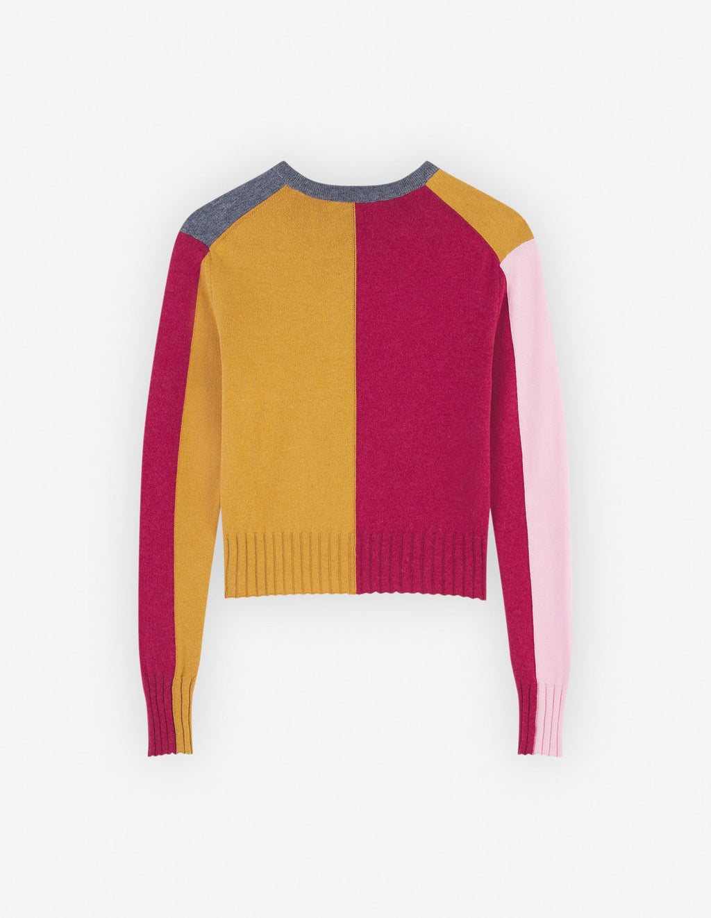  COLOUR BLOCK REGULAR JUMPER