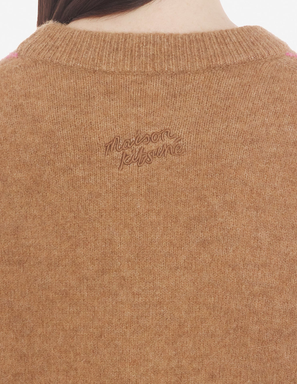  ARGYLE BOXY JUMPER