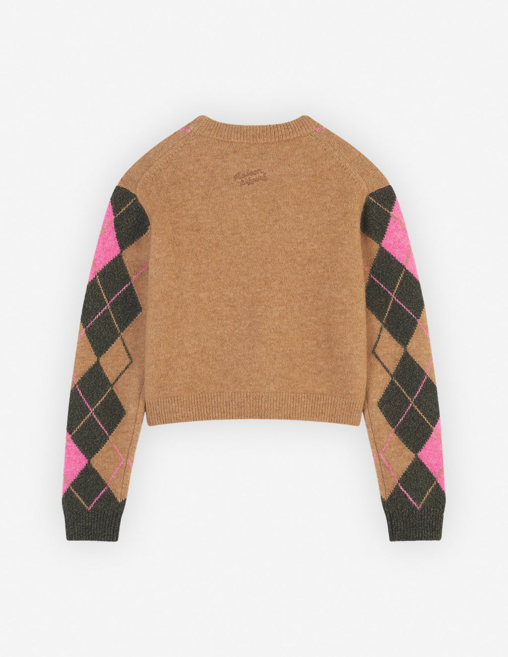  ARGYLE BOXY JUMPER