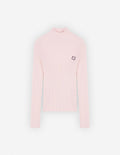  BOLD FOX HEAD PATCH FINE RIBBED TURTLENECK