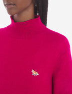  BABY FOX PATCH BOXY TURTLENECK