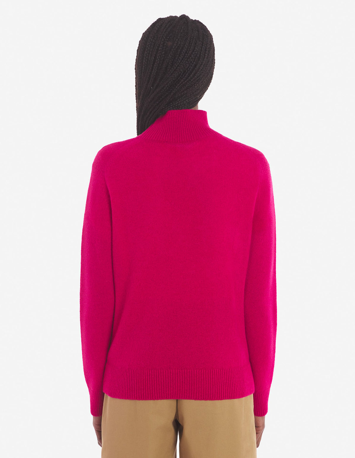  BABY FOX PATCH BOXY TURTLENECK