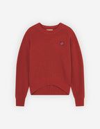  BOLD FOX HEAD PATCH COMFORT RIBBED JUMPER