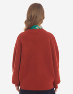  BOLD FOX HEAD PATCH COMFORT RIBBED JUMPER