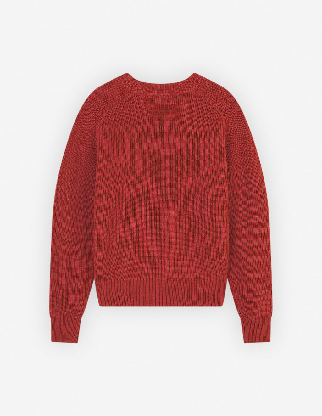  BOLD FOX HEAD PATCH COMFORT RIBBED JUMPER