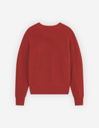  BOLD FOX HEAD PATCH COMFORT RIBBED JUMPER