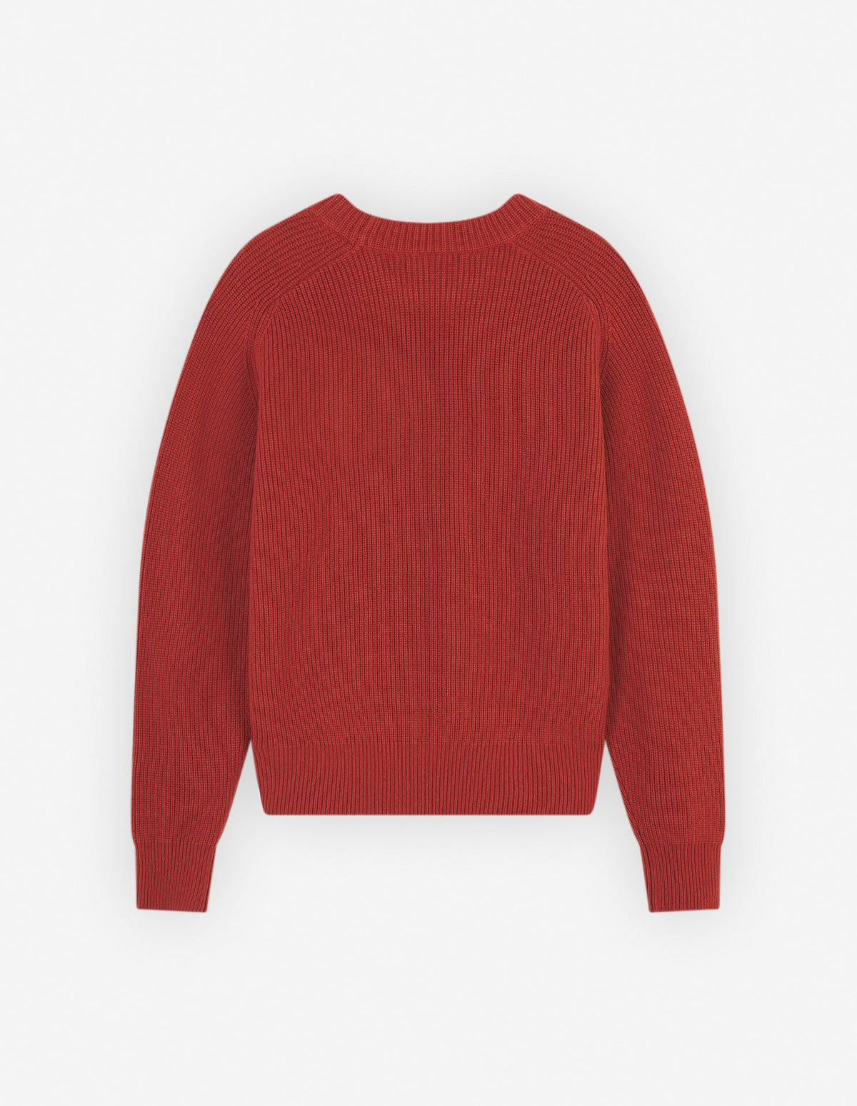  BOLD FOX HEAD PATCH COMFORT RIBBED JUMPER