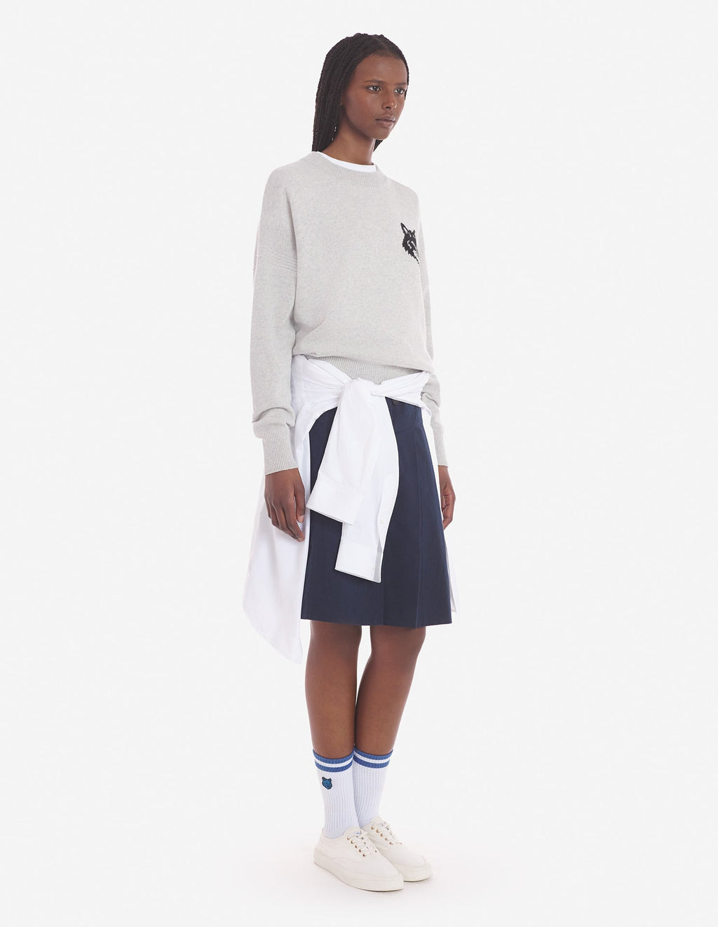  FOX HEAD INTARSIA COMFORT JUMPER