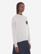  FOX HEAD INTARSIA COMFORT JUMPER