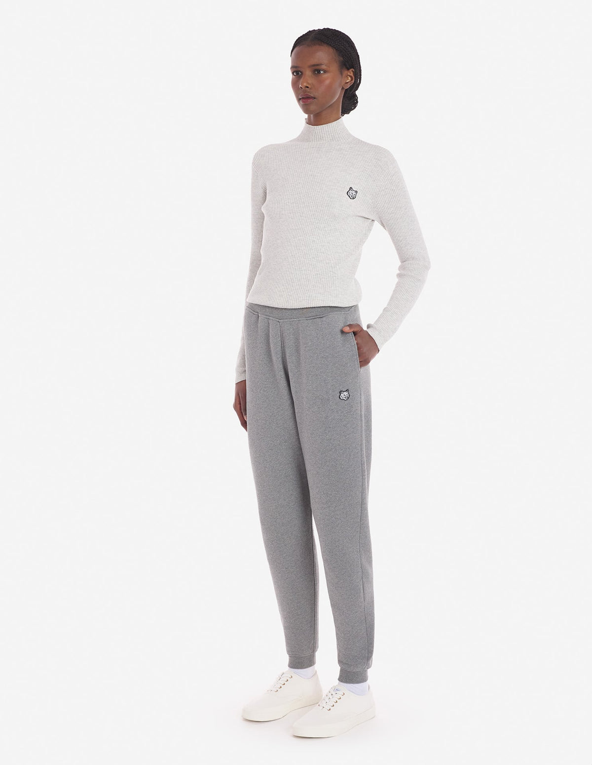  BOLD FOX HEAD PATCH REGULAR JOG PANTS
