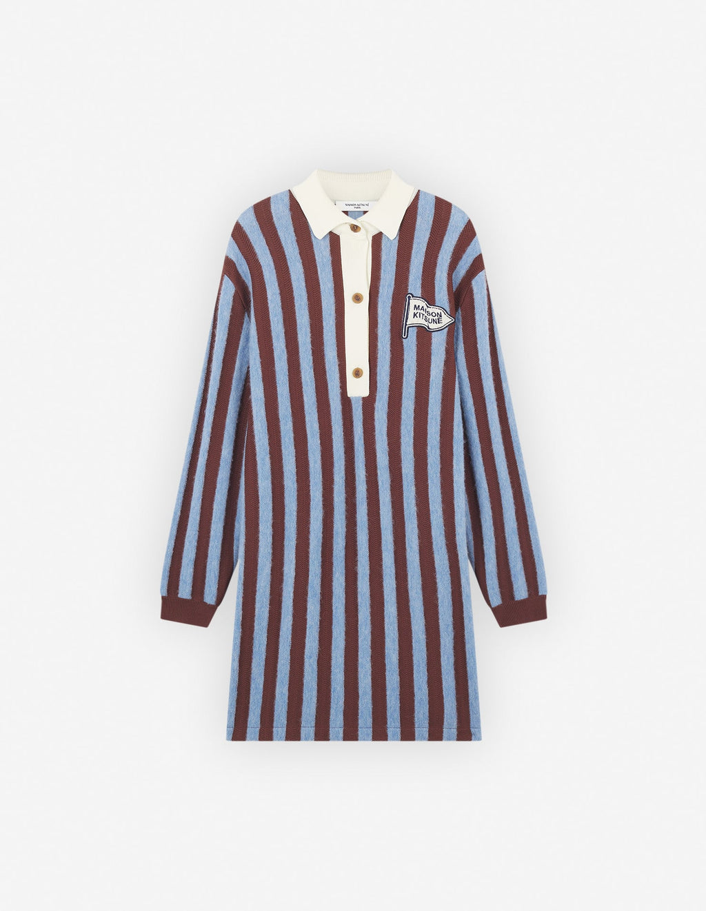  STRIPED POLO DRESS