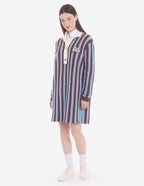  STRIPED POLO DRESS