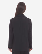  SINGLE-BREASTED JACKET IN TEXTURISED FLUID TECHNIC