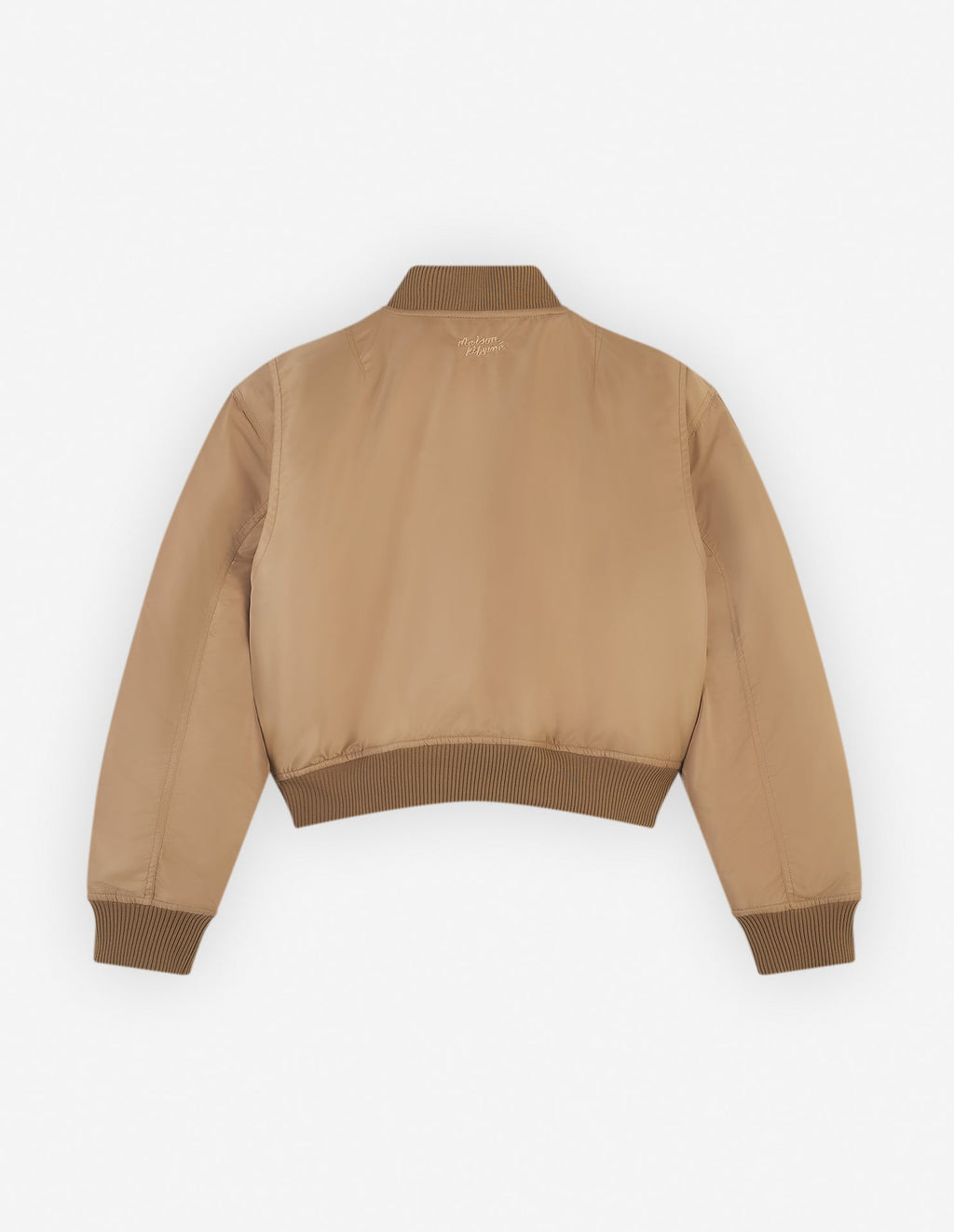 BOMBER IN NYLON WITH LOGO HANDWRITING EMBROIDERY