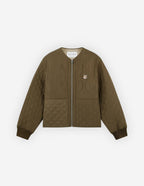  QUILTED BLOUSON IN NYLON WITH INSTITUTIONAL FOX HE