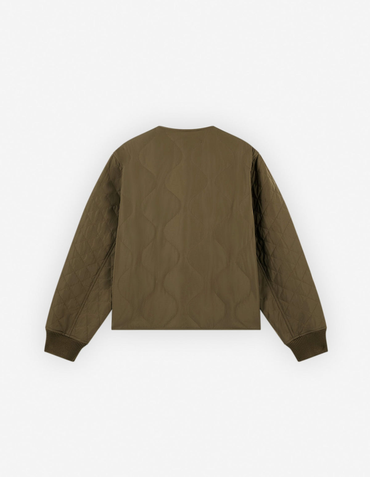  QUILTED BLOUSON IN NYLON WITH INSTITUTIONAL FOX HE