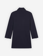  PEACOAT IN TEXTURISED WOOL BLEND TWILL