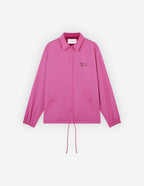  COACH JACKET IN NYLON WITH LOGO HANDWRITING PRINT