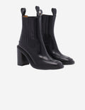  LEATHER LOW CHELSEA BOOTS