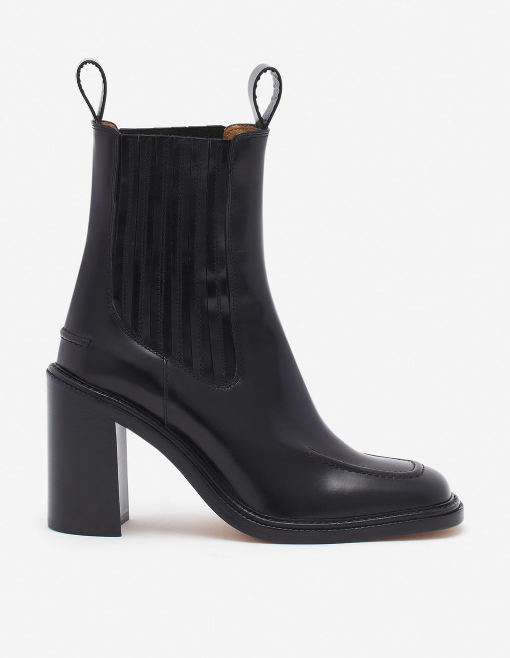  LEATHER LOW CHELSEA BOOTS