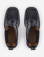  LEATHER LOW CHELSEA BOOTS