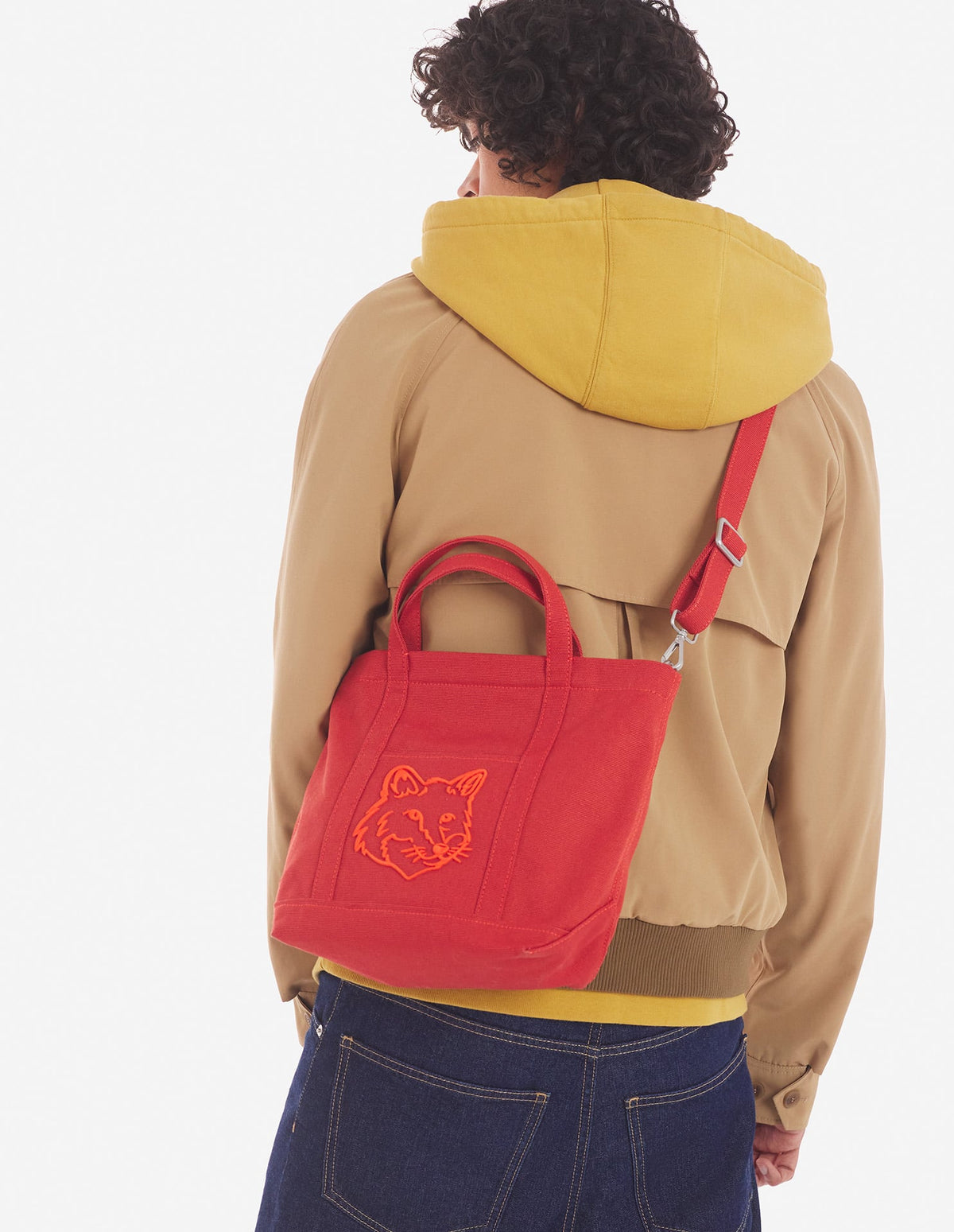  BOLD FOX HEAD MINI TOTE BAG