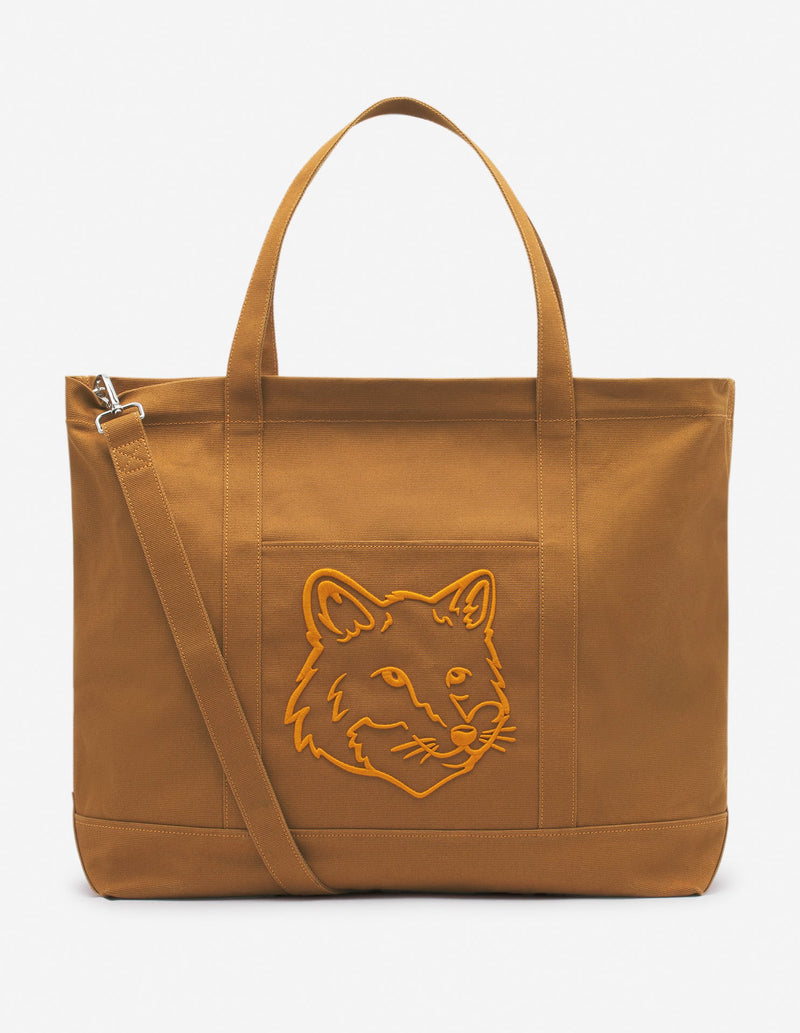  BOLD FOX HEAD XL TOTE BAG