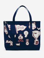  VARSITY PATCHES XXL TOTE BAG