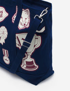  VARSITY PATCHES XXL TOTE BAG
