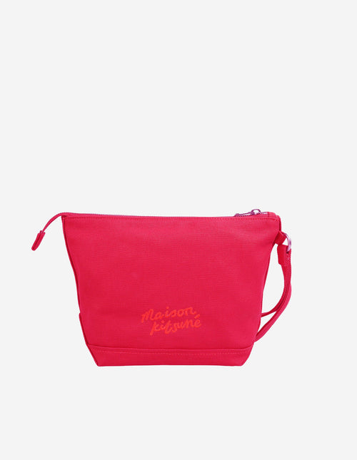  BOLD FOX HEAD ZIPPED POUCH
