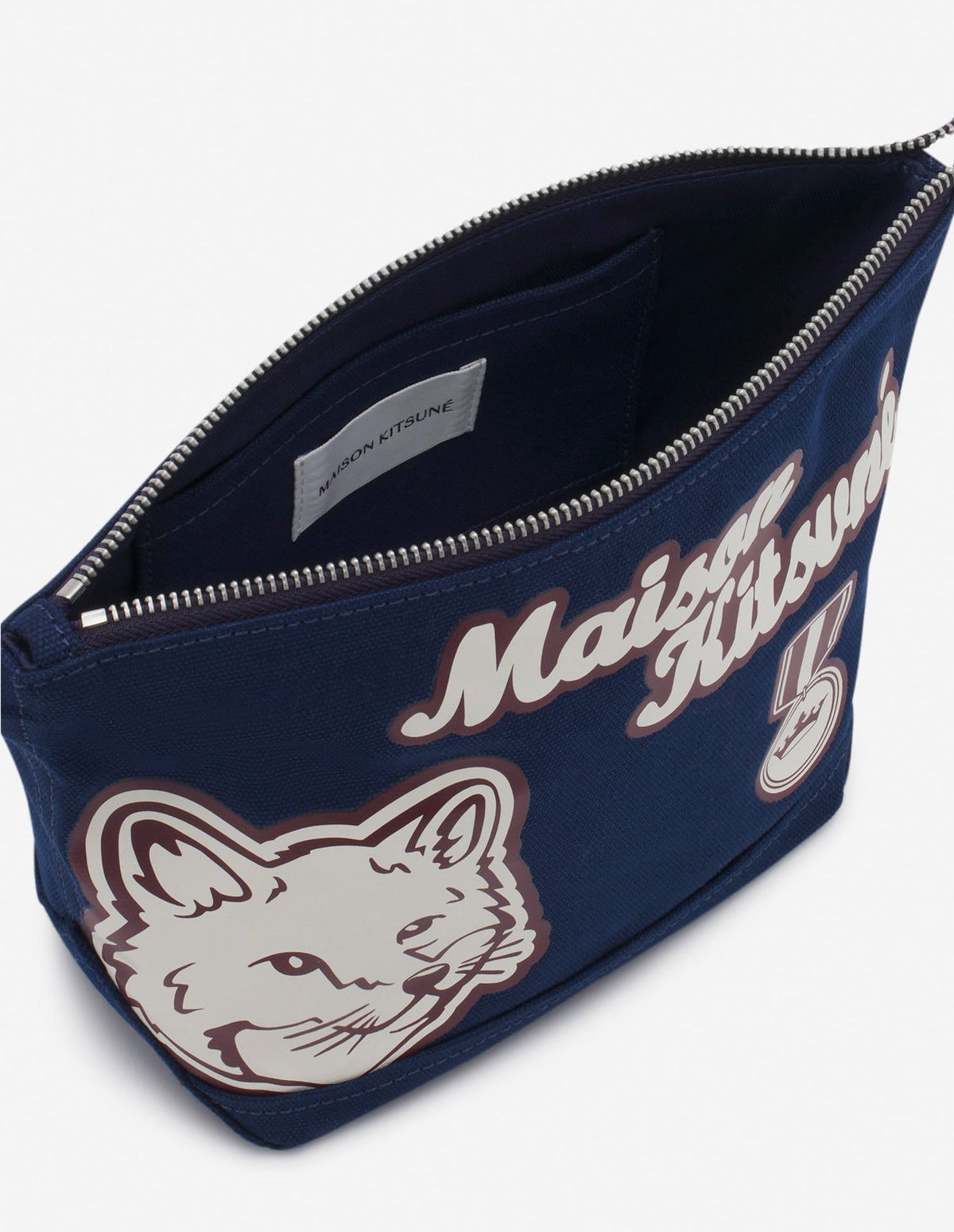  VARSITY PATCHES ZIPPED POUCH