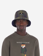  BARBOUR X MK REVERSIBLE BUCKET HAT