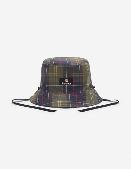  BARBOUR X MK REVERSIBLE BUCKET HAT