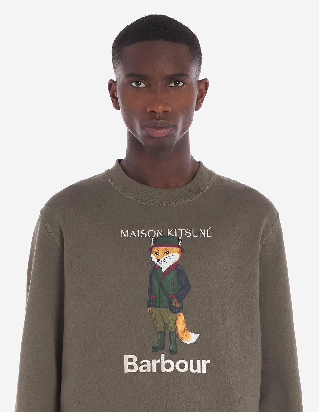  BARBOUR X MK BEAUFORT FOX CREW