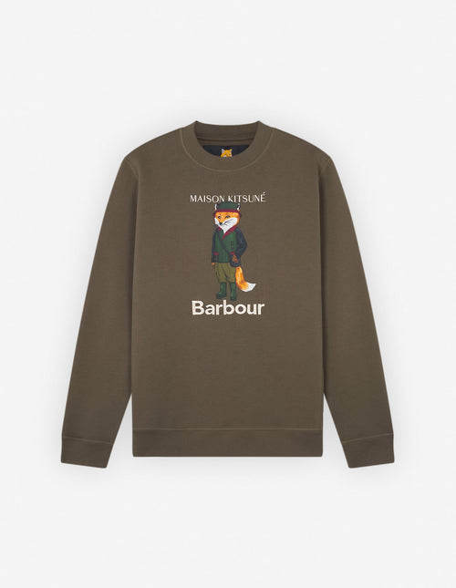  BARBOUR X MK BEAUFORT FOX CREW