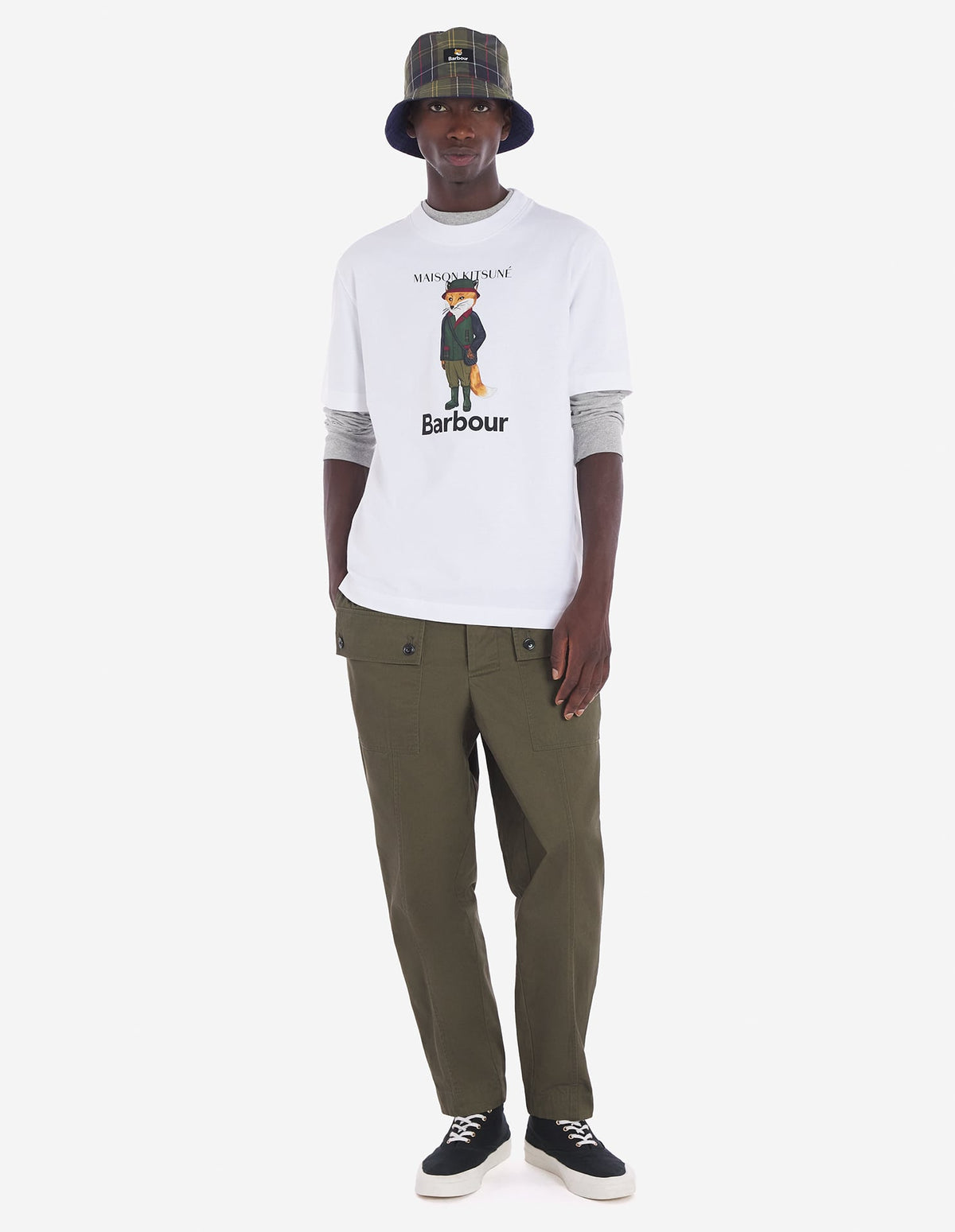  BARBOUR X MK BEAUFORT FOX TEE