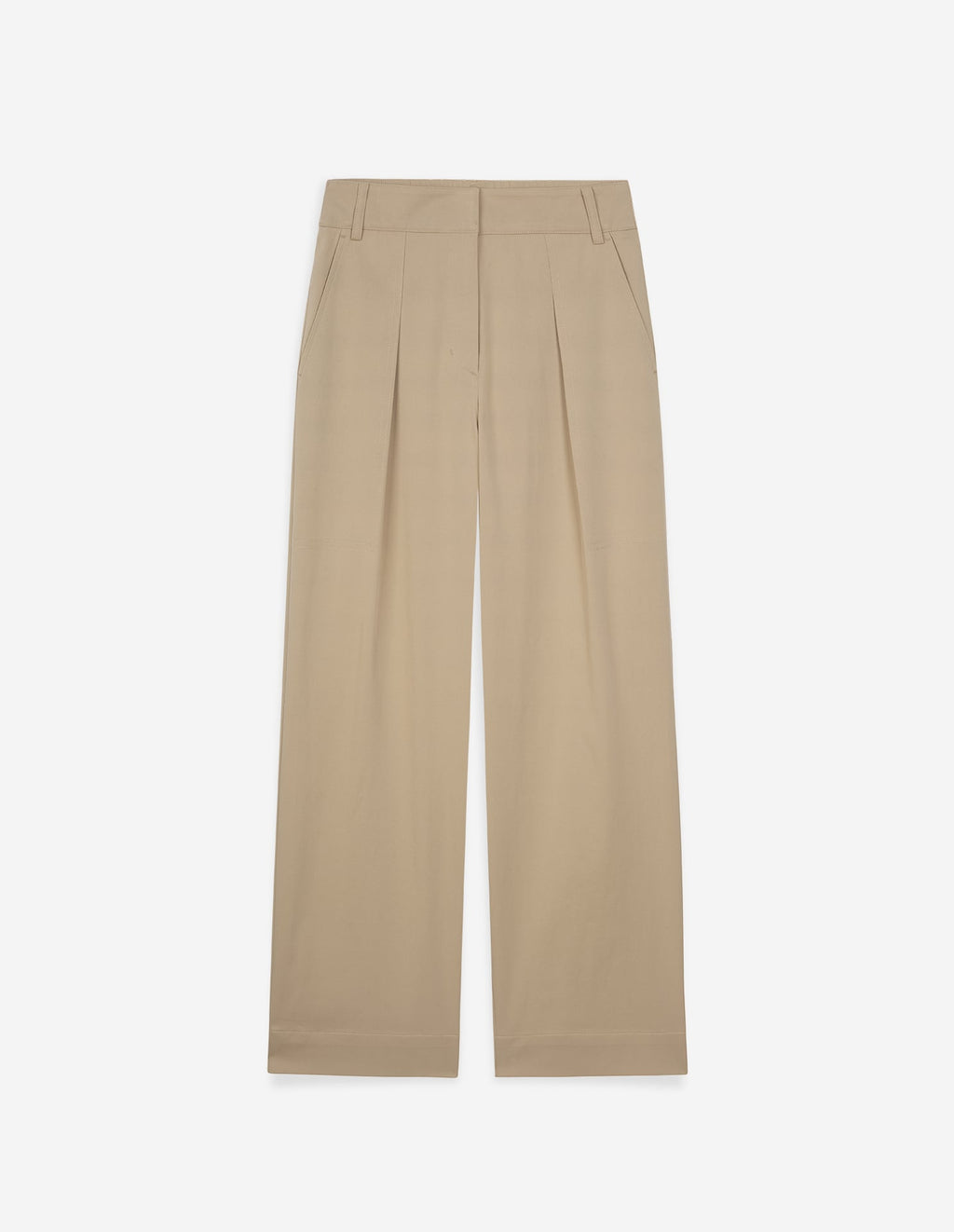  PROFILE FOX PINTUCK PANTS WOMAN
