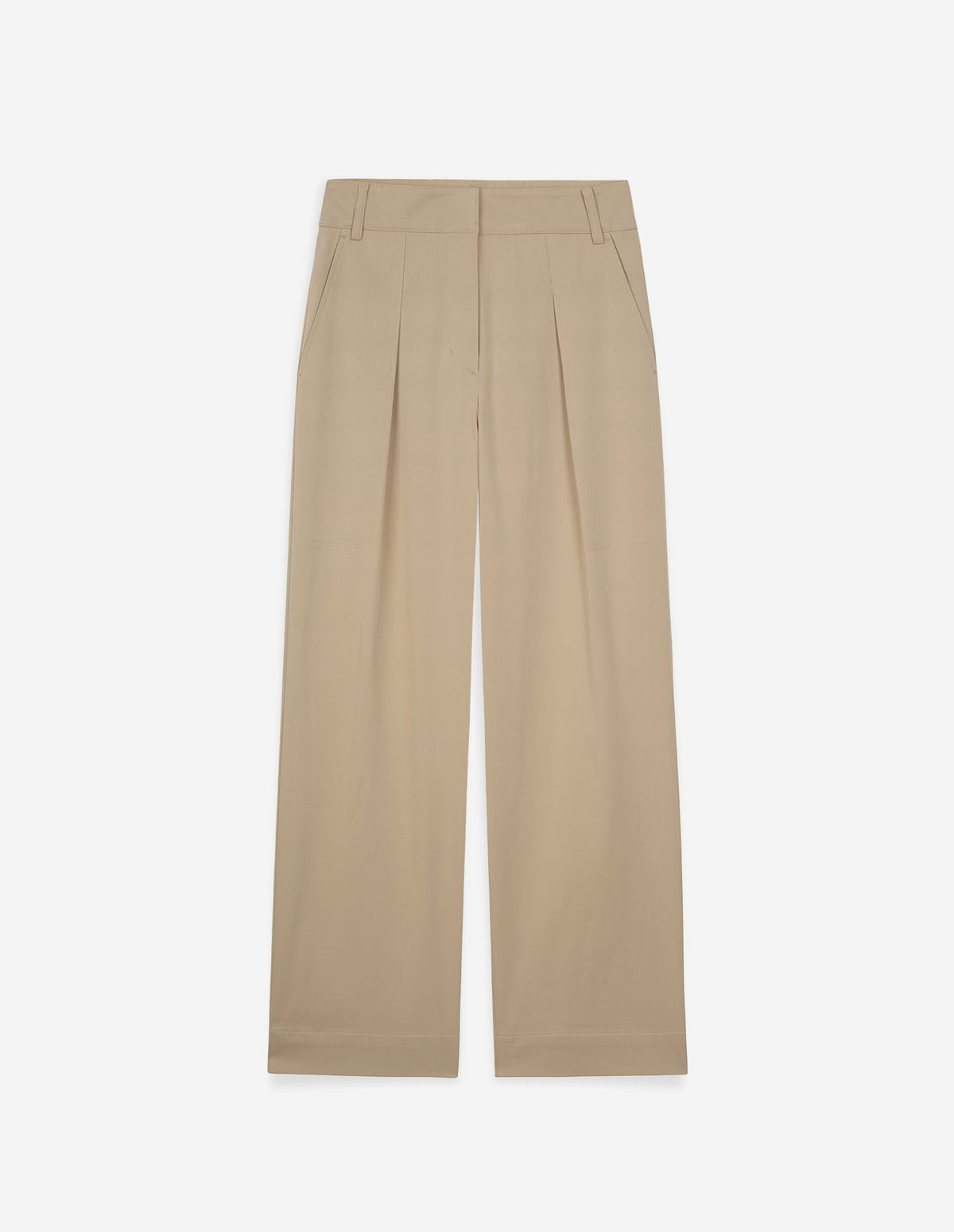  PROFILE FOX PINTUCK PANTS WOMAN