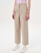  PROFILE FOX PINTUCK PANTS WOMAN