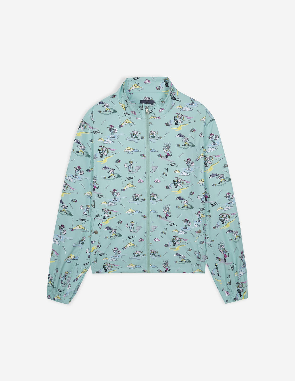  CARTOON FOX WINDBREAKER MAN