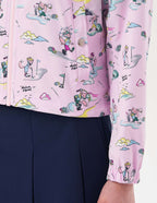  CARTOON FOX WINDBREAKER WOMAN