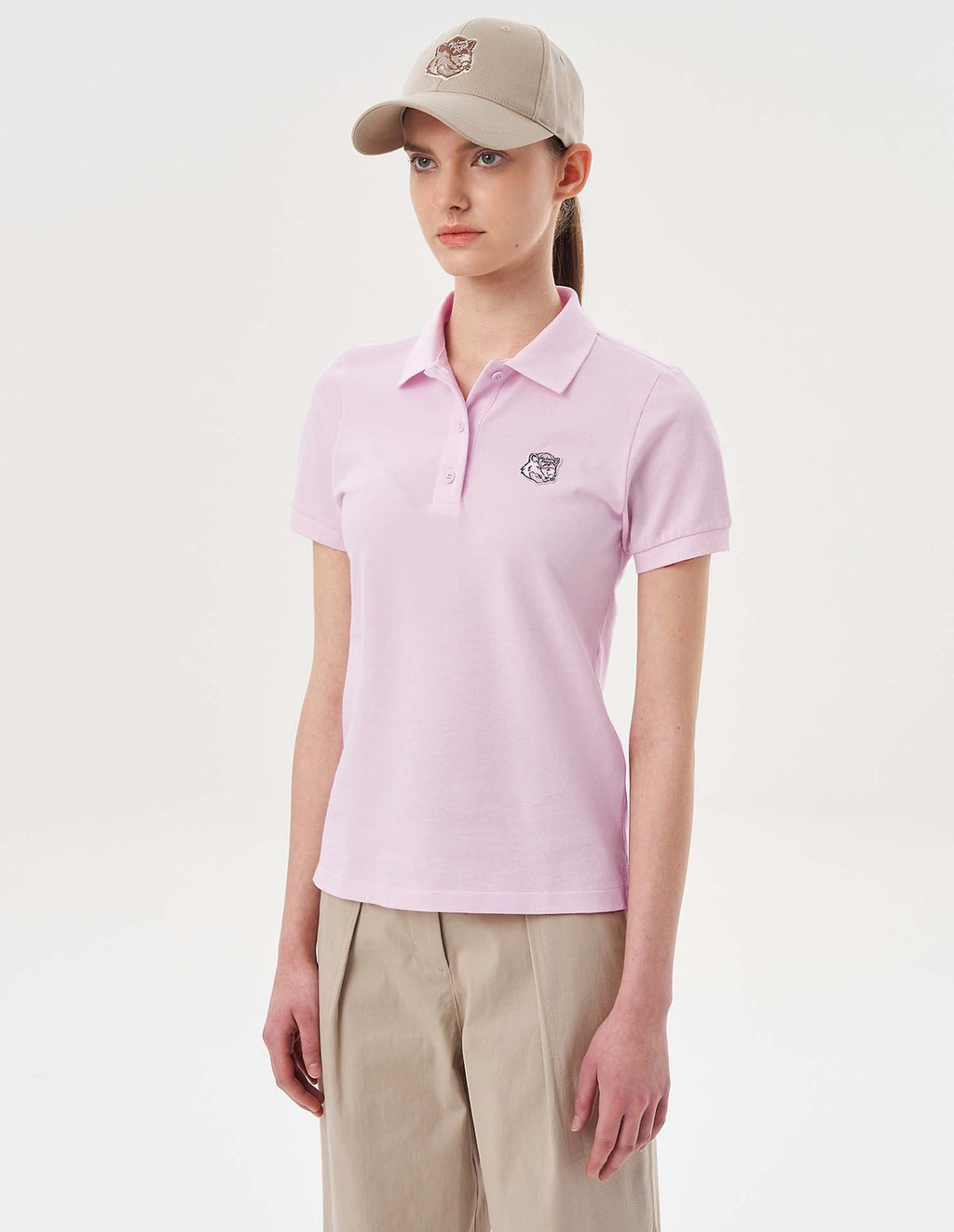  FOX HEAD S/SLEEVE POLO SHIRT WOMAN